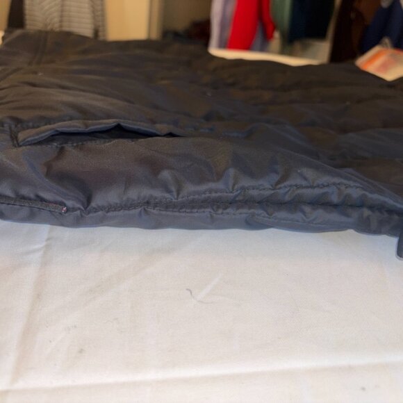 Vintage Polo Ralph Lauren Black Vertical Quilt Insulated Vest Men's XL Snaps - Picture 9 of 15